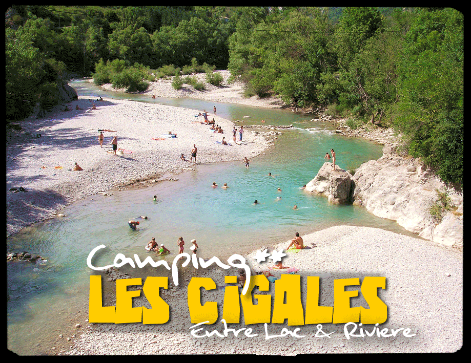 Camping  Les Cigales** - Hautes-Alpes